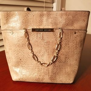 Antonio Melani Leather Gold Purse